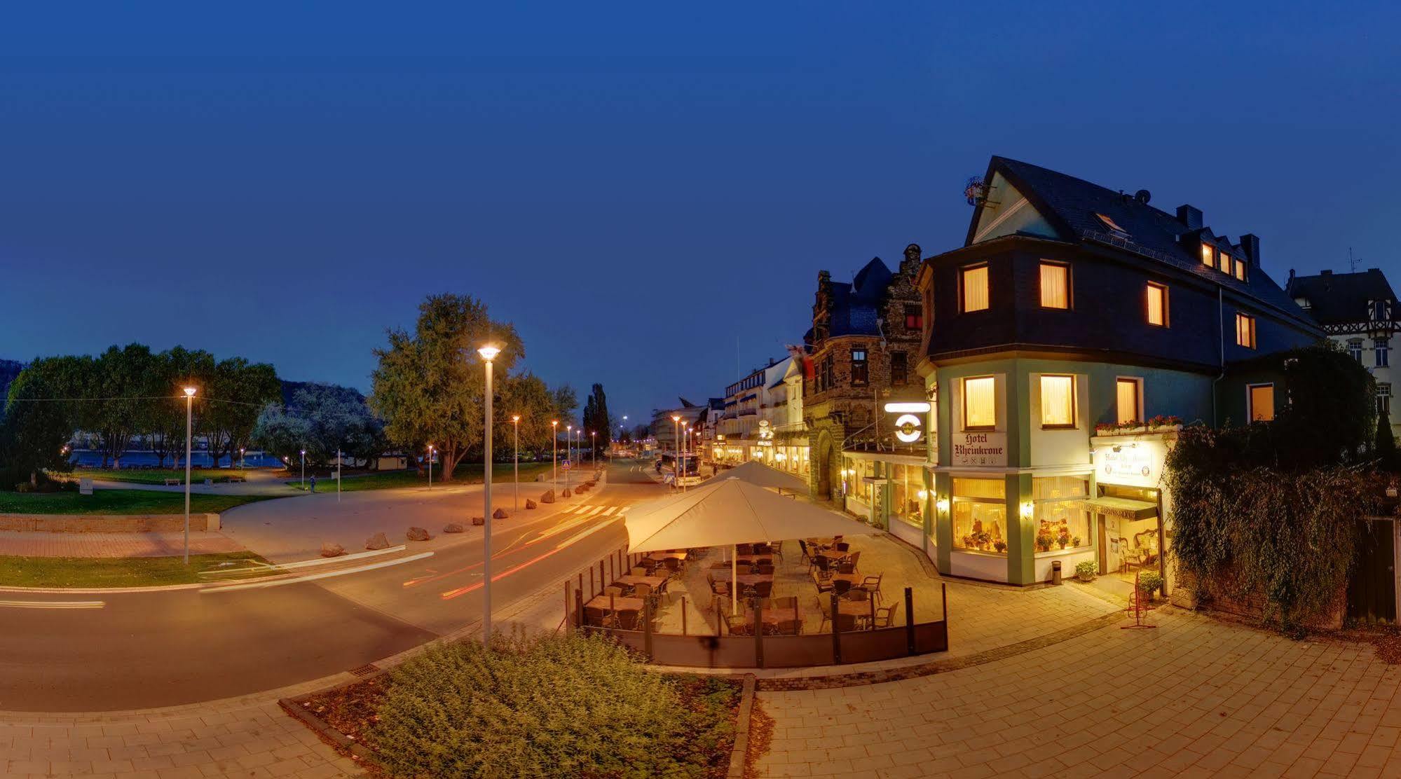 Panorama Hotel Rheinkrone Andernach Eksteriør bilde